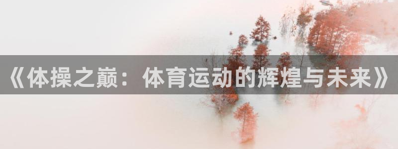 3377体育官方正版app官网：《体操之巅：体育运动的辉煌与
