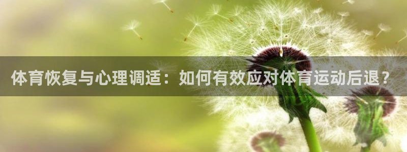 3377体育官网下载招商电话号码查询：体育恢复与心理调适：如